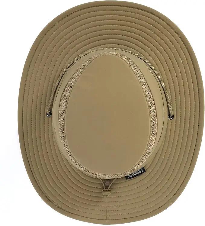Cimarron Wide Brim Safari Sun Hat for Women & Men – UPF 50+ Outdoor Fishing Hat | Hiking, Running Travel Sun Protection Hat by GreenHaven Gardens