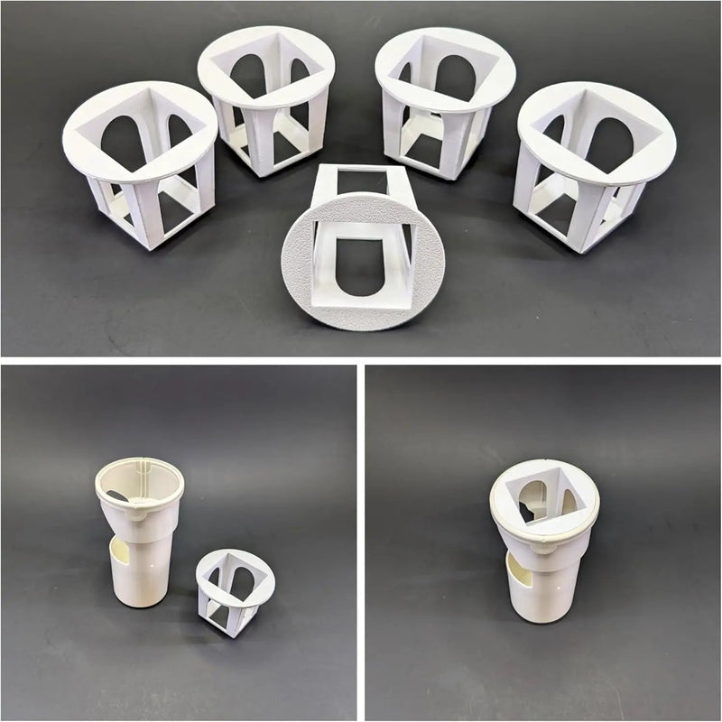 Grow Cubes for Hydroponic System/Compatible with Gardyn (10 Grow Cubes + 10 MJ Adapters) by GreenHaven Gardens