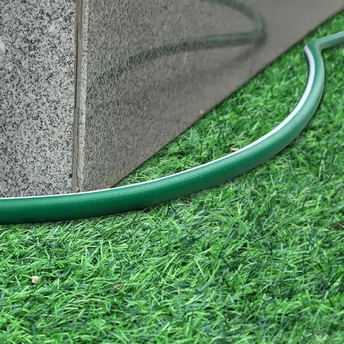 Short Garden Hose 8 ft – Hybird Water Hose Leader - Small Hose Extension, Lightweight Hose Extender for Lawn Watering, Car Washing - Burst 500 Psi (Green, 8 FT) by GreenHaven Gardens