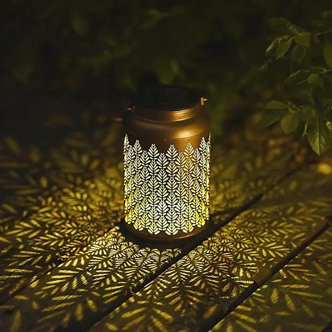 Solar Lanterns Outdoor Waterproof - Birthday Gifts for Women, Men, Mom, Mothers Day Gifts, Solar Lights Outdoor Hanging Garden Decor for Outside, Patio, Outdoor, Yard, Lawn, Balcony Grass by GreenHaven Gardens