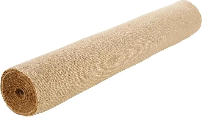 VEVOR Burlap Fabric Roll, 40” x 75 ft High Density Natural Jute Fiber Material for Outdoor Plant Care, Tree Wrap Roll, Decor, DIY Crafts, Wedding, Garden Weed Barrier, Plants & Trees Winter Covering by GreenHaven Gardens
