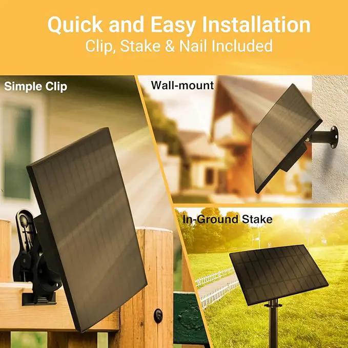 DAYBETTER 50FT Solar String Lights Outdoor Waterproof with 5W Panel Long Last for 20+Hrs&Remote,25 LED Bulbs Dimmable&Timer,Patio Lights 3 Installation-Clips,Stakes&Nails for Outside Porch Garden by GreenHaven Gardens