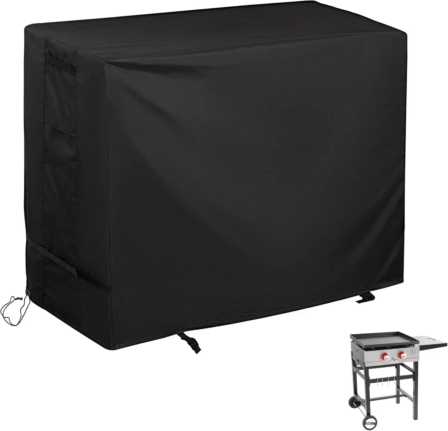Griddle Cover for Royal Gourmet GB2000 2 Burner Grill, Flat Top Grill Cover for Outdoor BBQ, Outdoor Barbecue Cover for Gas Propane Griddle-Waterproof by GreenHaven Gardens