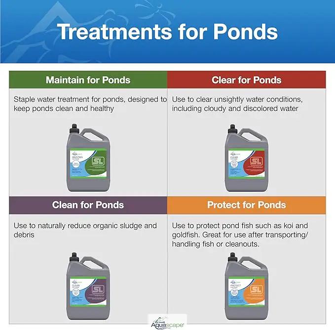 Aquascape Clear Pond Water Treatment for Dosing System SL, 96091 by GreenHaven Gardens