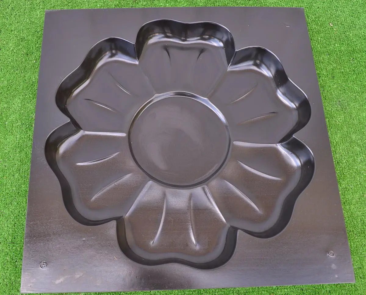 SvitMolds Concrete Mold DIY Flower Stepping Stone Mold Concrete Cement Mould ABS for Garden Path S14 by GreenHaven Gardens