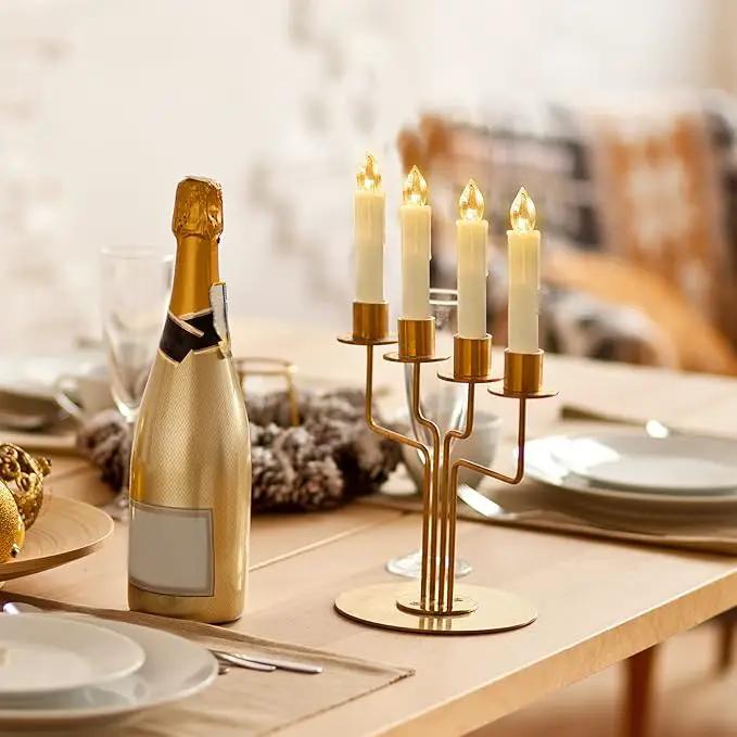 30 PCS Flameless LED Taper Candles Battery Operated Christmas Tree Candle Lights Electric Fake Candles with Remote Timer Perfect for Holiday Home Garden Wedding Parties Decor (30 PCS,Ivory) by GreenHaven Gardens