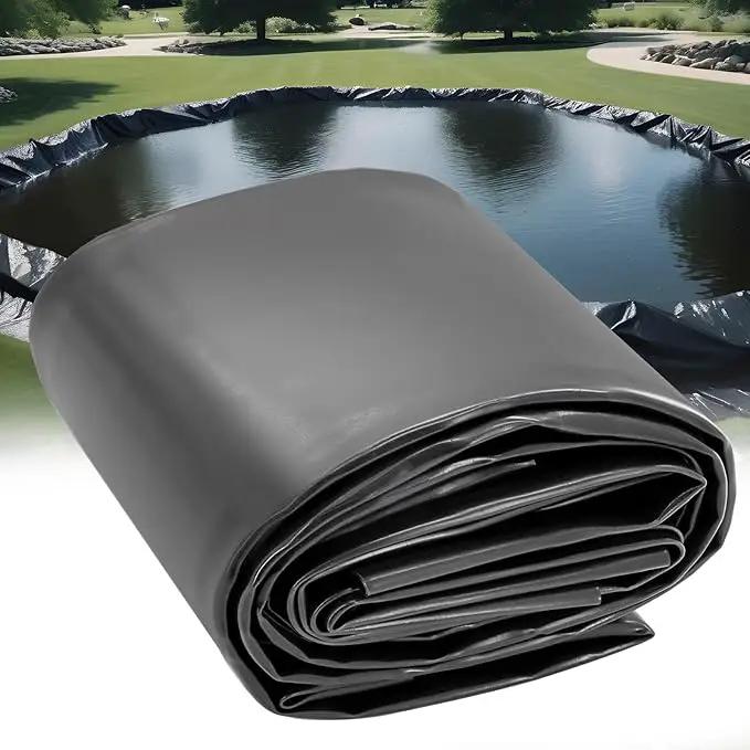 20 x 25 FT Pond Liner, HDPE Pond Liners for Outdoor Ponds 20 Mil Easy Cutting Puncture Resistant Impermeable Pond Liners Skins for Koi Fish, Water Garden Waterfall Fountain Aquaculture Pond by GreenHaven Gardens