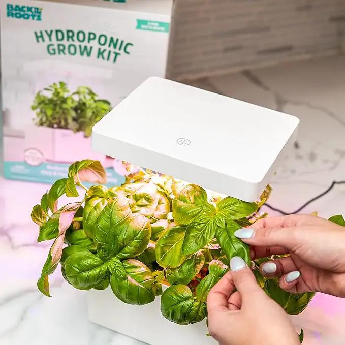 Back to the Roots New Hydroponic Grow Kit, LED Indoor Garden by GreenHaven Gardens