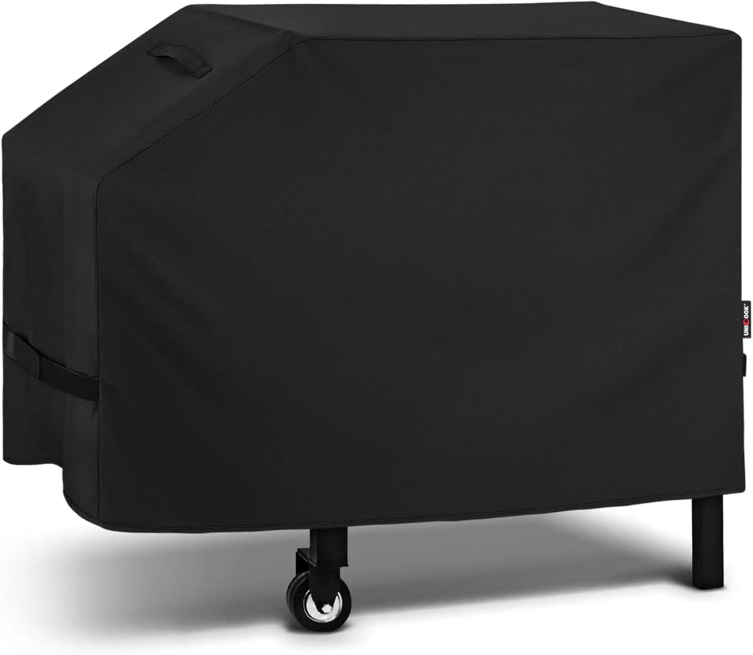 Unicook 28 Inch Griddle Cover for Blackstone and Nexgrill Cooking Station, Outdoor Flat Top BBQ Grill Cover with Sealed Seam, Heavy Duty Waterproof Fade Resistant, Black by GreenHaven Gardens