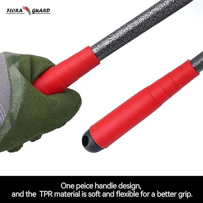FLORA GUARD Garden Tool Set， 6 Piece Heavy Duty, Large Size Gardening Hand Tools, Sturdy & Durable, Classic Utility Gardening Gift for Men and Women by GreenHaven Gardens