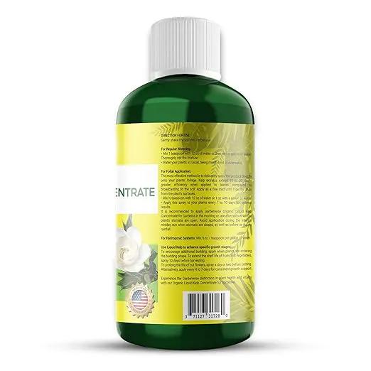 Organic Premium Kelp Seaweed Fertilizer for Gardenia - Liquid Fertilizer - Liquid Plant Food - Nutrient-Rich Soil Enhancer - Natural Plant Food for Gardenia Plant (8 OZ) by GreenHaven Gardens