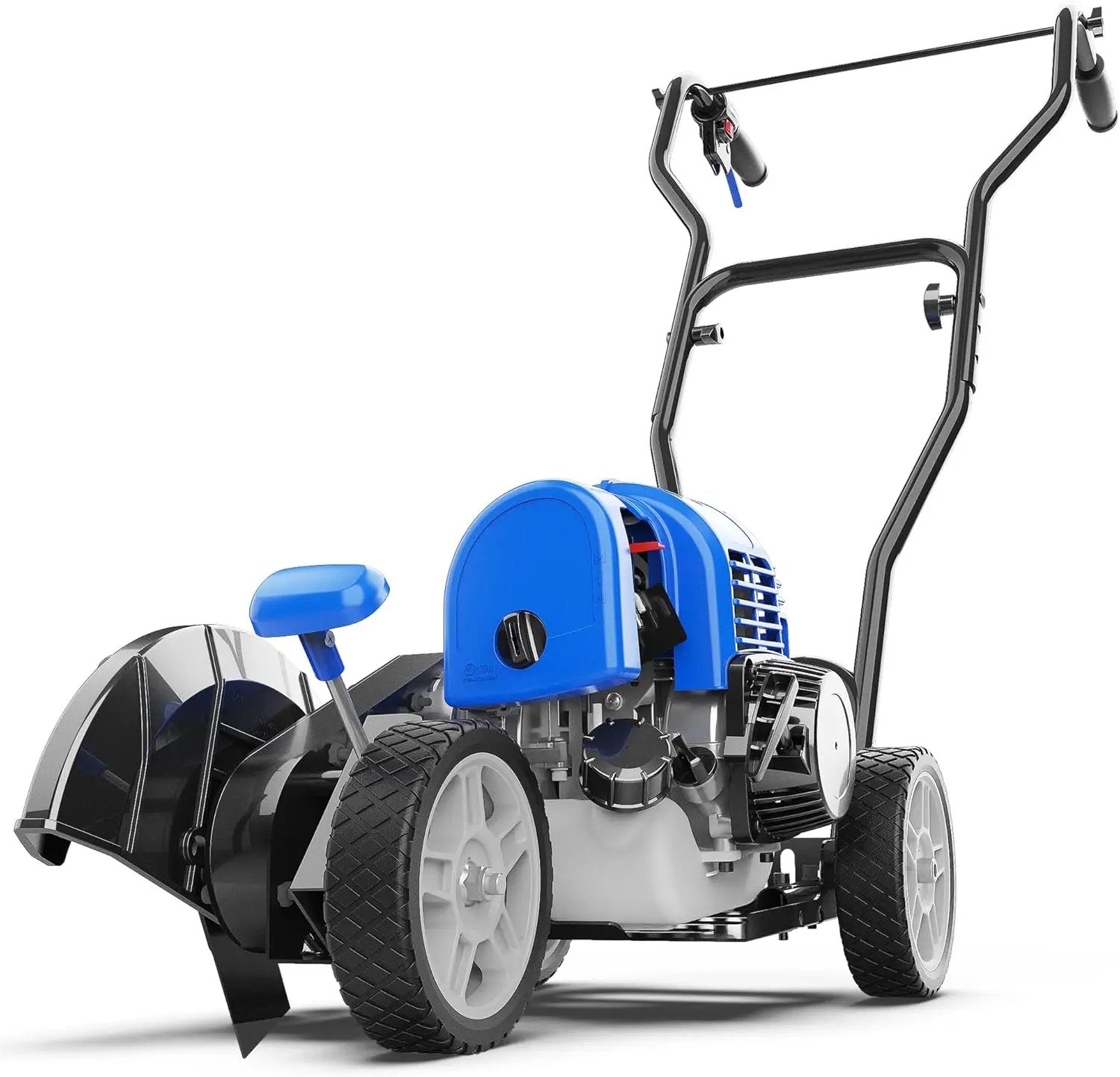 Wild Badger Power Sidewalk Edger Lawn Tool Gas 31cc WB31CCED, Blue by GreenHaven Gardens