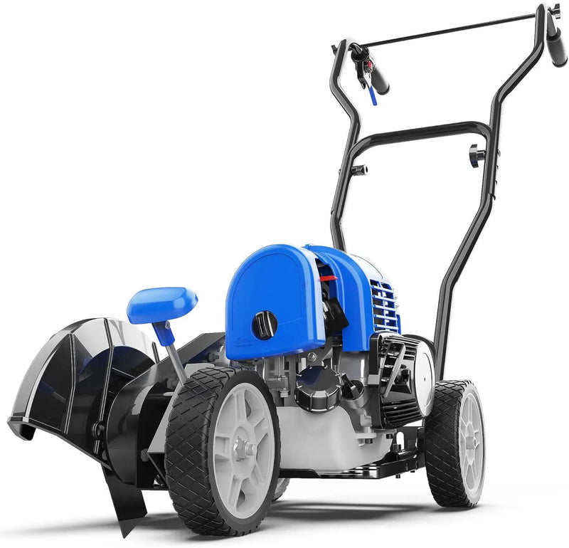 Wild Badger Power Sidewalk Edger Lawn Tool Gas 31cc WB31CCED, Blue by GreenHaven Gardens