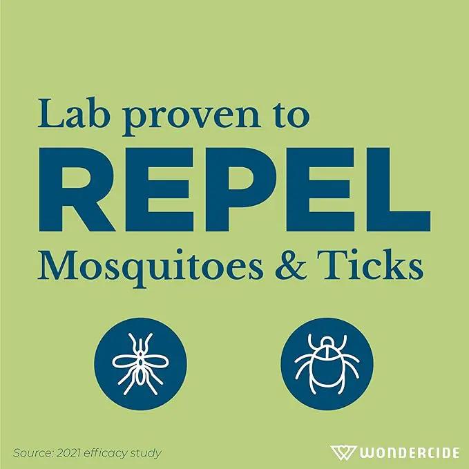 Wondercide - Mosquito, Tick, and Insect Repellent with Natural Essential Oils - DEET-Free Bug Spray and Killer - Safe for Family - Peppermint 2-Pack of 4 oz Bottle by GreenHaven Gardens