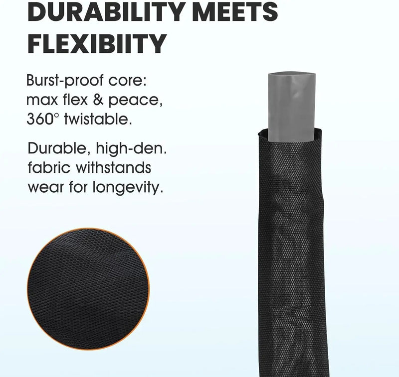 2025 Upgraded 75FT Non-Expanding Garden Hose, Lightweight, Flexible Ultra-Light Water Hose, Burst-Resistant, Lead-Free, Anti-Kink, High-Pressure by GreenHaven Gardens