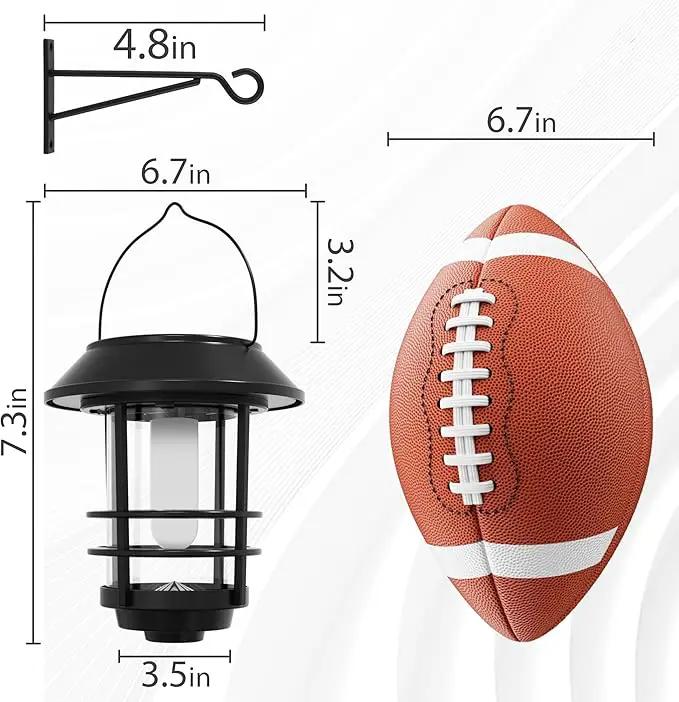 Otdair Solar Wall Lantern Outdoor, Flickering Flames Solar Sconce Lights Outdoor, Hanging Lamps Wall Mount for Front Porch, Patio and Yard, 2 Pack by GreenHaven Gardens