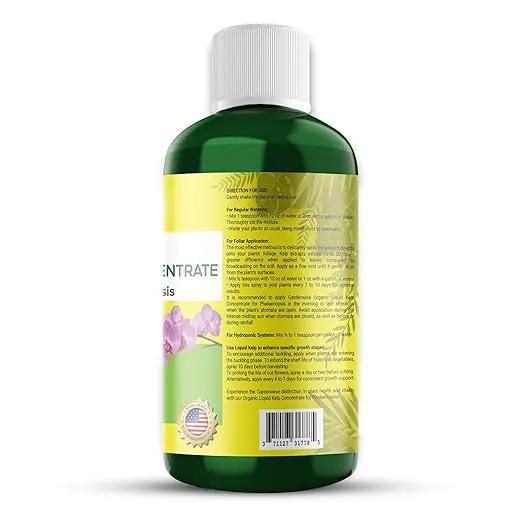 Organic Premium Kelp Seaweed Concentrate: Fertilizer for Phalaenopsis Orchids – Liquid Plant Fertilizer – Orchid Bloom Booster – Seaweed Extract for Plants (8 OZ) by GreenHaven Gardens