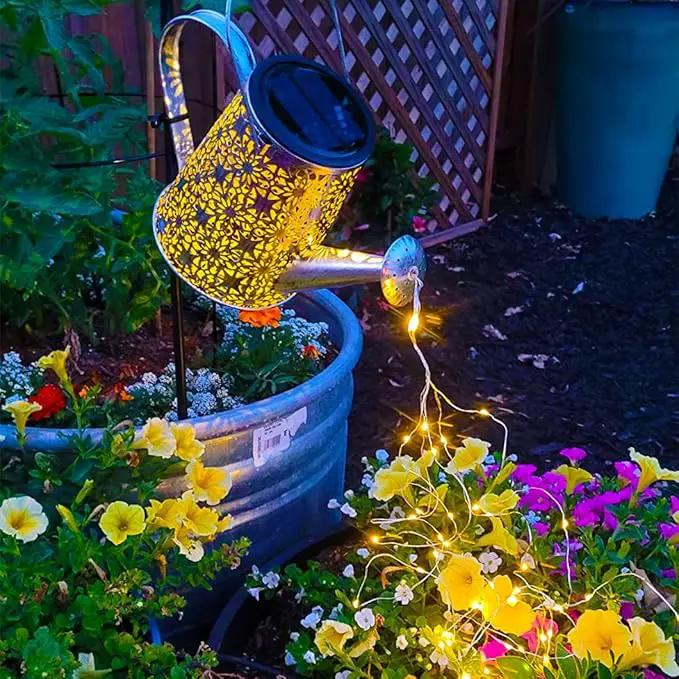 VOOKRY Solar Watering Can Lights, 2 Pack Large Hanging Solar Lights Outdoor Waterproof Garden Decor Outside for Patio Yard Porch Lawn Landscape Gardening Gifts for Mom Women Grandma Birthday by GreenHaven Gardens