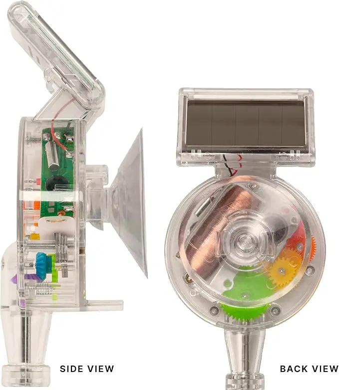 Kikkerland Solar Powered Rainbow Maker – Prism Suncatcher, Fun Home Window Decor – Unique Gift for Christmas & Birthdays – Single Crystal by GreenHaven Gardens