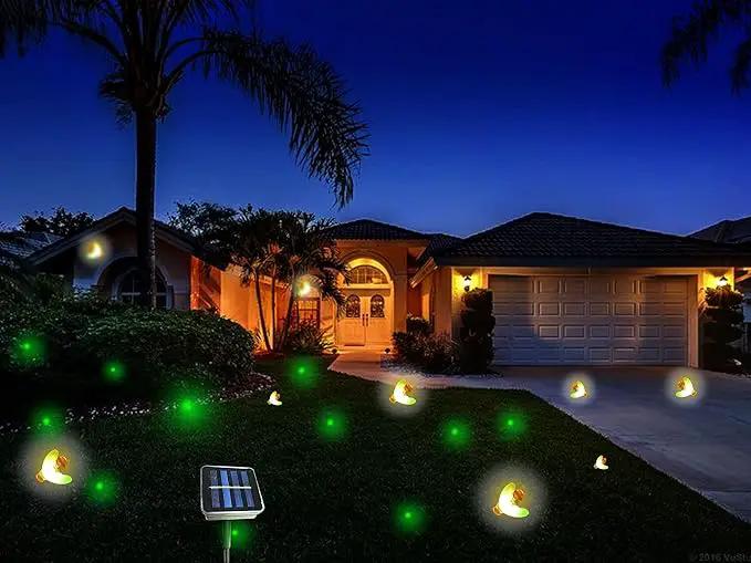 Outdoor Solar Powered Firefly Lights Bugs with 9 Bee, Flickering Fireflies String Lights with 9 Amusing Fireflies Bulbs for Garden Patio Lawn, Brings Back Memories of Your Childhood by GreenHaven Gardens