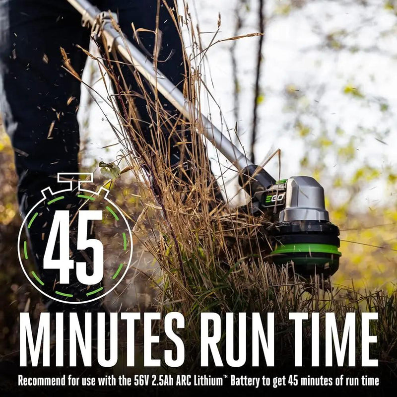 EGO POWER+ ST1510T 15-Inch 56-Volt Lithium-Ion Cordless POWERLOAD String Trimmer with Aluminum Telescopic Shaft - Battery and Charger Not Included by GreenHaven Gardens