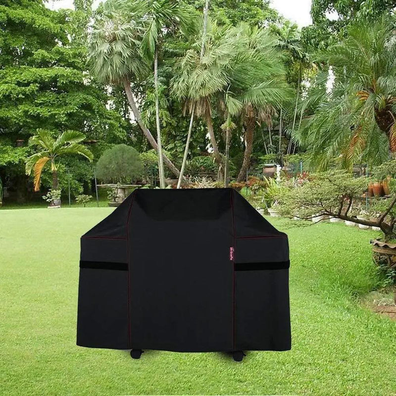 BBQ Coverpro 7553|7107 Barbecue Grill Cover for Weber Genesis E and S series Gas Grills Including Basting Brush and Tongs by GreenHaven Gardens