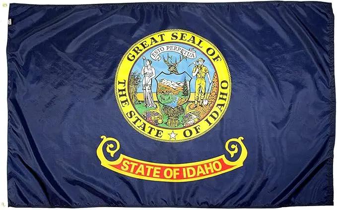 FlagSource Idaho Nylon State Flag, Made in the USA, 3x5' by GreenHaven Gardens