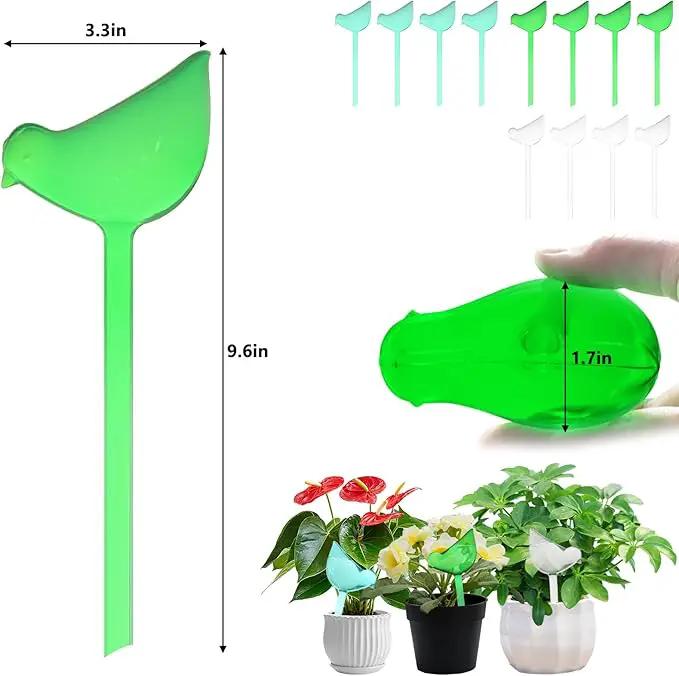 12PCS Plant Watering Globes, Bird Shaped Watering Bulbs for Outdoor Plants, Automatic Self Watering Spikes Plant Watering Bulbs for Indoor Outdoor Plants, Gifts for Plant Lovers by GreenHaven Gardens