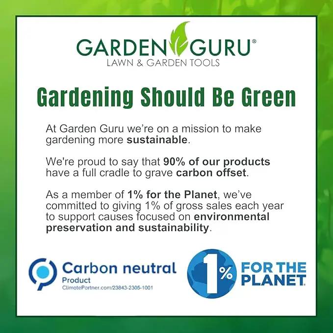 Garden Guru Titanium Transplanter Trowel Shovel - Rust Resistant - Ergonomic Handle - Perfect Hand Shovel Tool for Gardening Weeding Transplanting and Digging in Garden Beds by GreenHaven Gardens