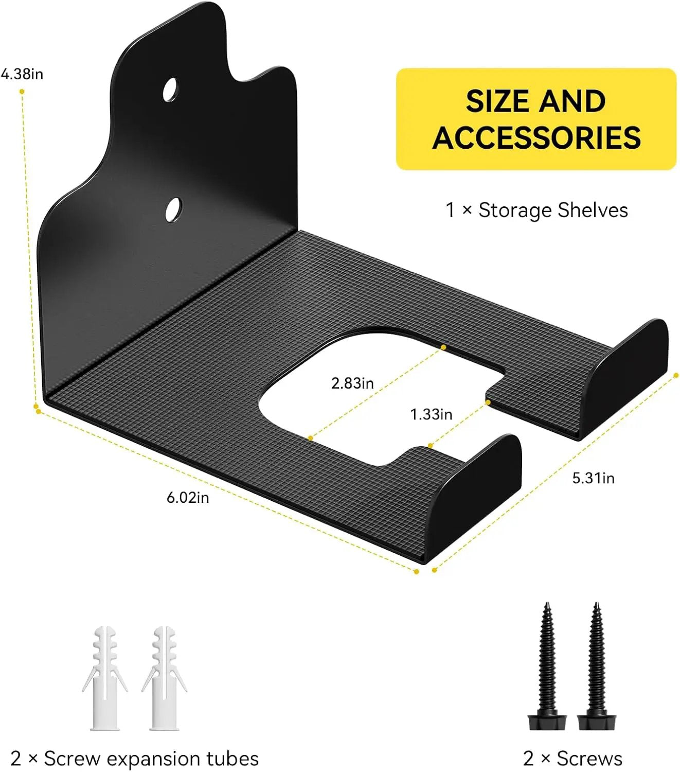 Garage Organizer Trimmer Rack, Garden Power Tool Hanger Weed Whackers Holder Wall Mounted for Grass Trimmer, Hedge Trimmer, Garage Trimmer, Garden Tools,4 Pack by GreenHaven Gardens