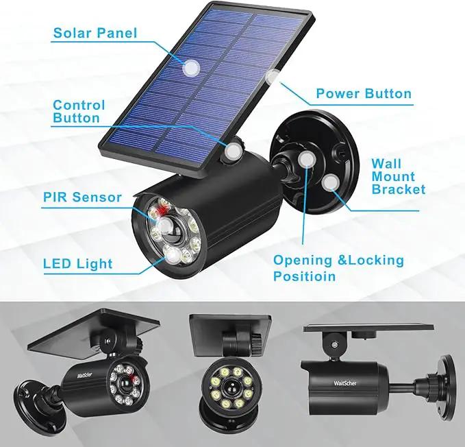 Solar Motion Lights Outdoor Waterproof 3600mAh Solar Security Flood Light for Outside Garden Driveway Path Deck Landscape Yard(2pack) by GreenHaven Gardens