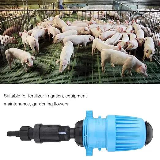 Chemilizer Chemical Injector, 1%-10% Drip Irrigation Injector, Reusable Automatic Equipment Maintenance Chemical Fertilizer Chemical Liquid Doser Dispenser for Industry Garden Hose Livestock by GreenHaven Gardens