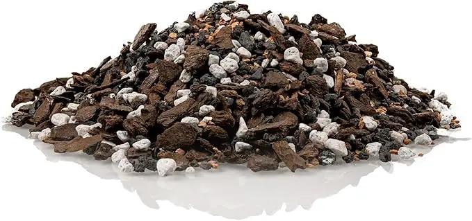 Premium Bonsai Soil All Purpose Fast Draining Mix - Pumice, Lava, Calcined Clay and Pine Bark Potting Pre Mixed Bonsai Plant Soil Mixture by GARDENERA - Made in USA - (3 Quart Bag) by GreenHaven Gardens