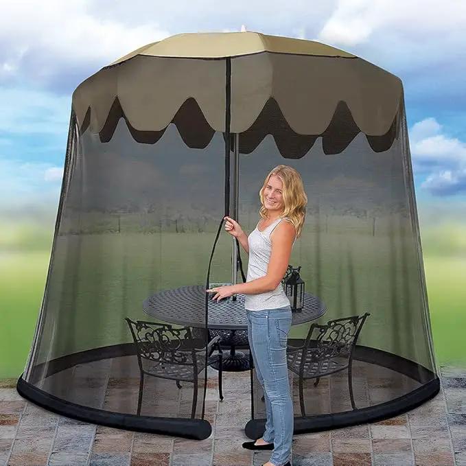 Ideaworks Umbrella Table Screen by GreenHaven Gardens