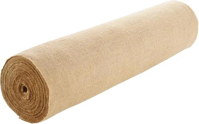 VEVOR Burlap Fabric Roll, 36” x 150 ft High Density Natural Jute Fiber Material for Outdoor Plant Care, Tree Wrap Roll, Decor, DIY Crafts, Wedding, Garden Weed Barrier, Plants & Trees Winter Covering by GreenHaven Gardens