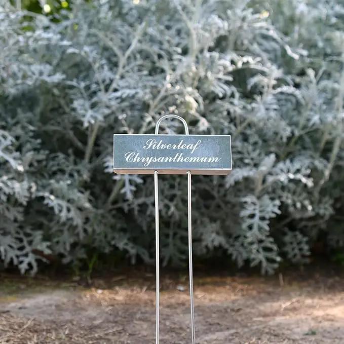 30 Pack Metal Plant Labels for Outdoor Garden Waterproof Plant Markers, Labels Garden Markers for Seedlings Herbs Vegetable Greenhouse Gifts, with Pen by GreenHaven Gardens