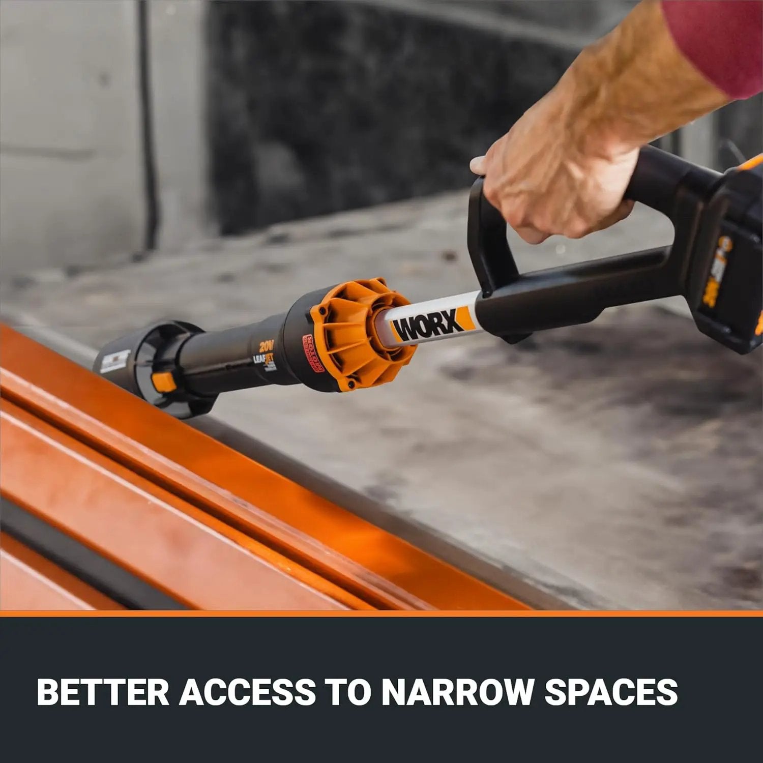 WORX Nitro WG543 20V Cordless Leaf Blower, Electric Blower with 410CFM & 130MPH, Blowers for Lawn Care with 3.8 Lbs, Battery & Charger Included by GreenHaven Gardens