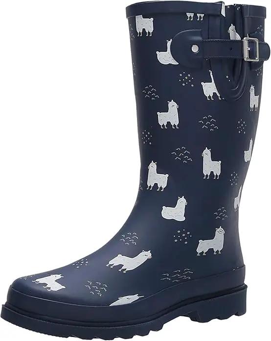 Western Chief Women's Tall Waterproof Rain Boot Outdoor Garden Shoes by GreenHaven Gardens