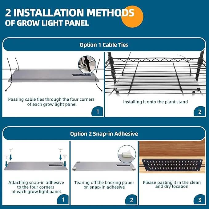 Barrina Plant Shelf with Grow Light, 5-Tier, Plant Stand with 40W Ultra-Thin Grow Light Panel for Hydroponics, Seedlings, Succulents, Flowers, Veg, 3/6/12h Timer, 15.7" L x 11.8" W x 59.1" H by GreenHaven Gardens