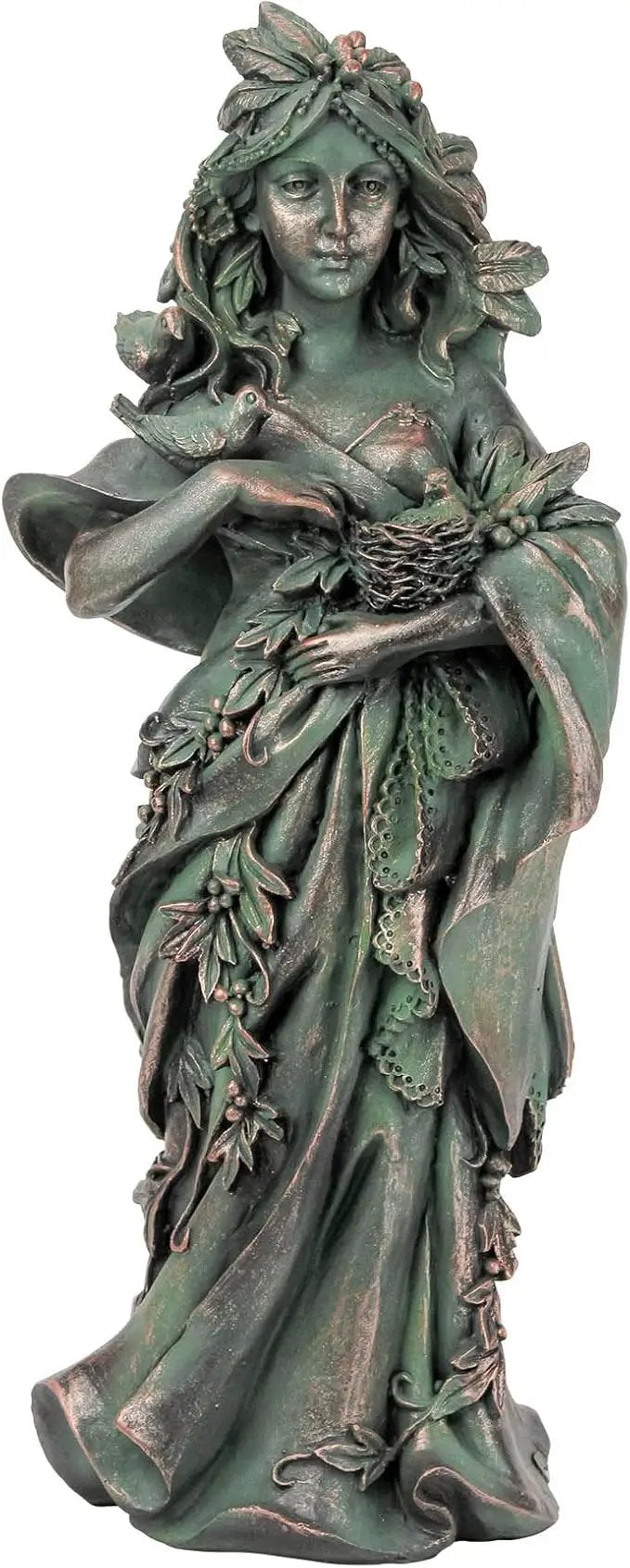 Design Toscano NG31497 Mother Nature Maiden of the Forest Statue,Full Color by GreenHaven Gardens
