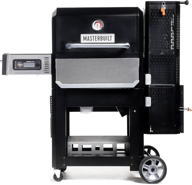 Masterbuilt® Gravity Series® 800 Digital Charcoal Grill, Griddle and Smoker with Digital Control, App Connectivity and 800 Cooking Square Inches in Black, Model MB20040221 by GreenHaven Gardens