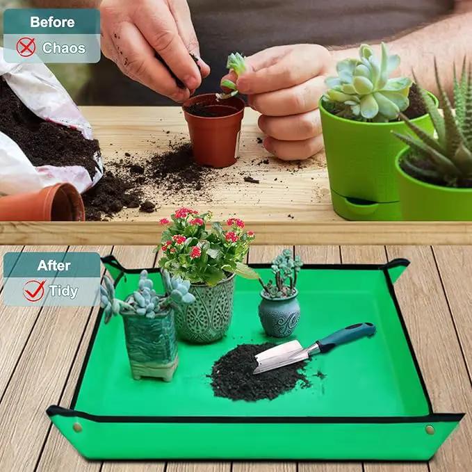 Kynup Garden Tools 7-Piece, Gardening Hand Tools, Gardening Tools Set with Rust-Proof,Stainless Steel, Aluminum Alloy Material, Gardening Supplies Set Ideal Gardening Gift by GreenHaven Gardens