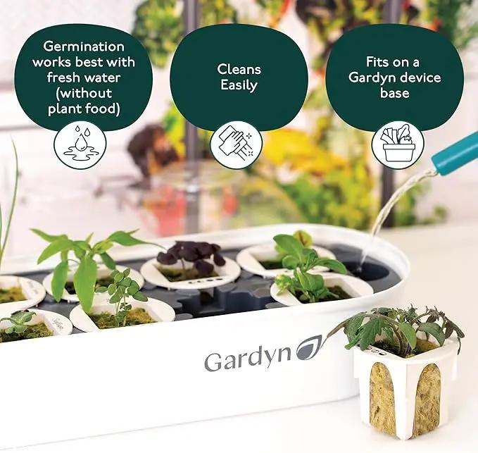 Gardyn Indoor Garden Nursery - Indoor Germination, Hydroponic Growing System - Seed Starter Tray Works with Gardyn Home Tower Gardens, Vertical Garden Planters & Microgreens Growing Kits by GreenHaven Gardens