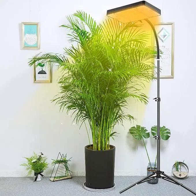 FECiDA Grow Lights for Indoor Plants with Stand, UV-IR Full Spectrum LED Standing Plant Grow Light, 2000 Lumen Houseplant Growing Floor Lamp with On/Off Switch, Daisy Chain Function by GreenHaven Gardens