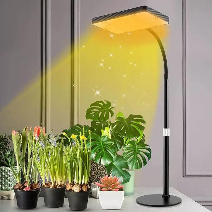 FECiDA Desk Grow Lights for Indoor Plants, Table Top Grow Light UV-IR Full Spectrum, 2000 Lumen LED Bonsai Houseplant Growing Lamp with On/Off Switch, 16"-24" Height Adjustable by GreenHaven Gardens