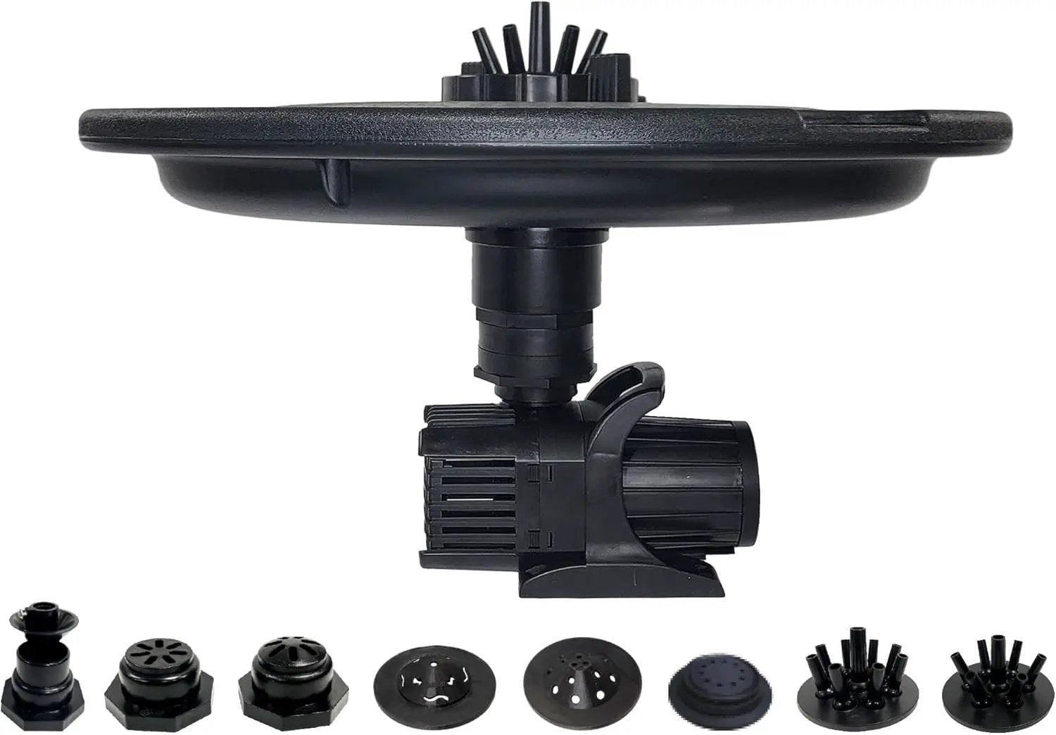 HALF OFF PONDS Floating Fountain – 3/4 HP Pond Aerator, 200' Cord – 8,000 GPH Water Pump – 11 Spray Patterns – for Ponds, Lakes & Water Gardens by GreenHaven Gardens