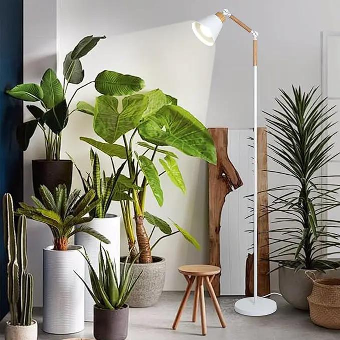 HMVPL Grow Lights for Indoor Plants Full Spectrum, Plant Lights for Indoor Growing with 20W COB Grow Light Blub, 4/8/12H Timer, Standing Tall Grow Lamp for Middle Large Plants(75'', Height Adjustable) by GreenHaven Gardens