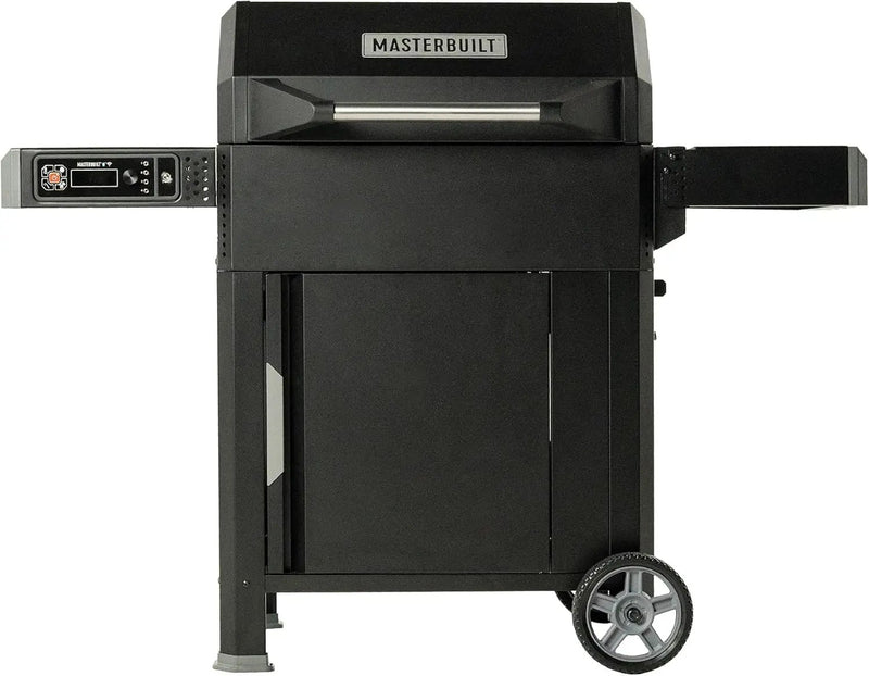 Masterbuilt AutoIgnite 545 Digital Charcoal Grill and Smoker Combo for Easy Grilling, Digital Control, App, Sear Plate, Mini Hopper and 545 BBQ Cooking Square In. in Black by GreenHaven Gardens