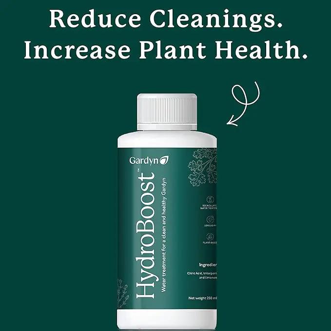 Gardyn HydroBoost for Gardyn Hydroponic Indoor Gardens - 250 ML (Plant Based Water Treatment-Lowers PH, Balances Plant Nutrients & Reduces Need for More Intensive Hydroponic Growing System Cleanings) by GreenHaven Gardens