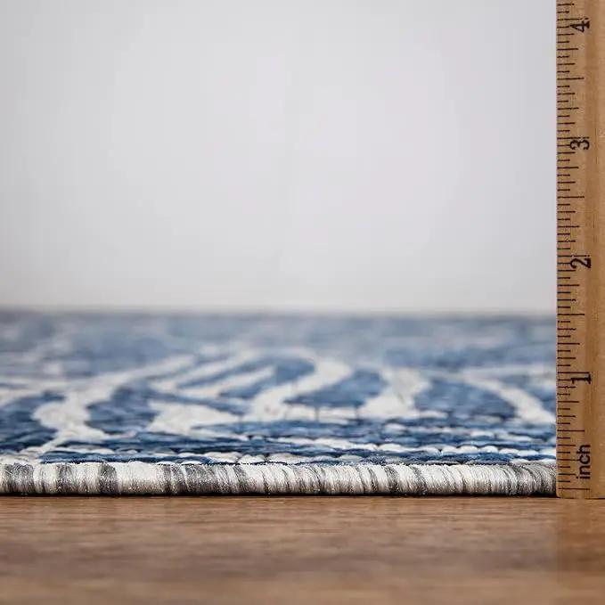 Keen Home Design Terrace Outdoor Runner Rug - 2x12 Washable Indoor/Outdoor Rug for Patio, Kitchen, Balcony, Beach, Garden, Deck and Porch, Size: 2'2"x11'10" by GreenHaven Gardens